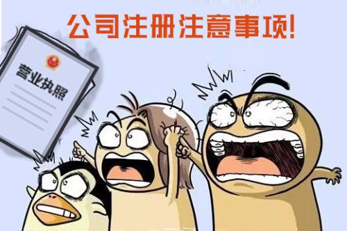 公司注册注意事项